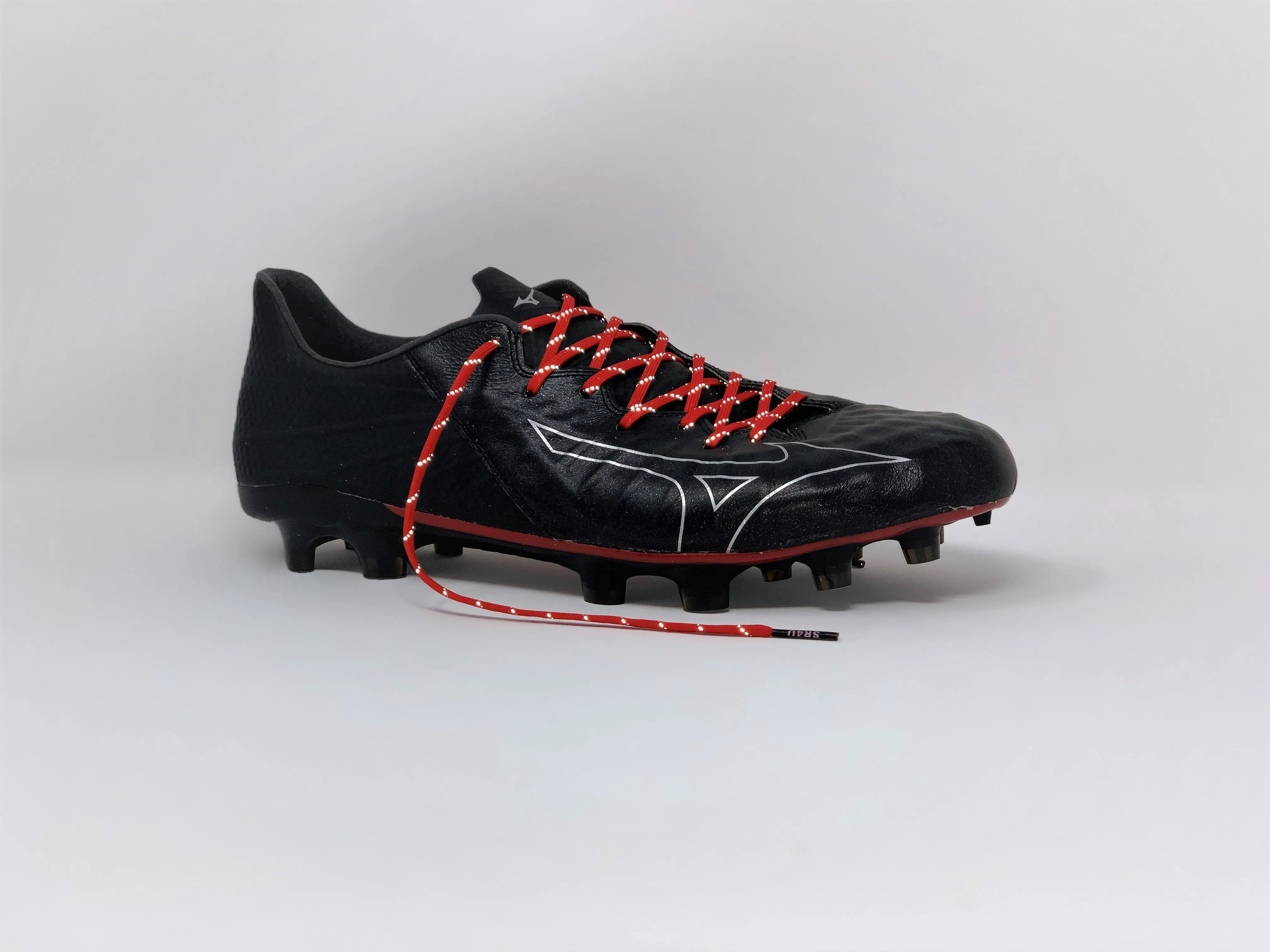 SR4U Reflective Laces Red