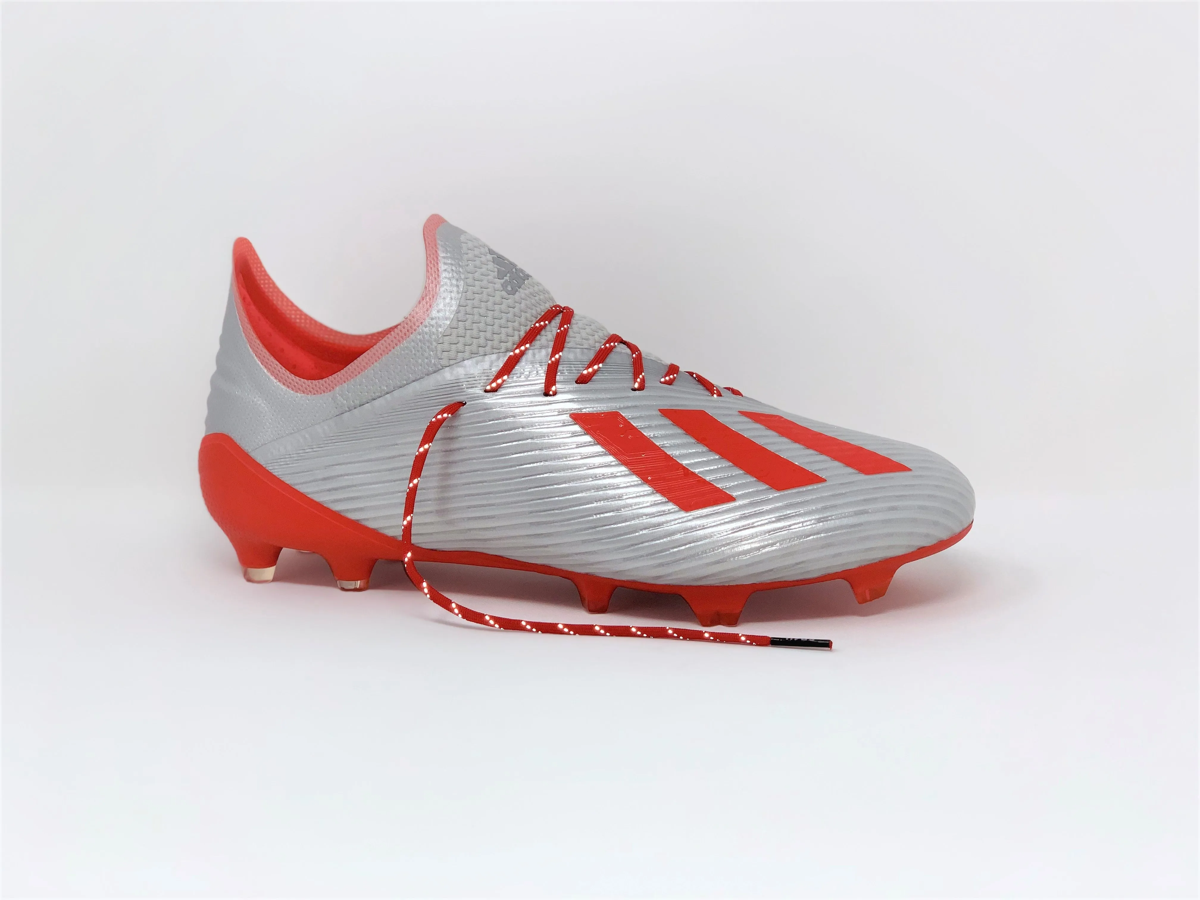 SR4U Reflective Laces Red