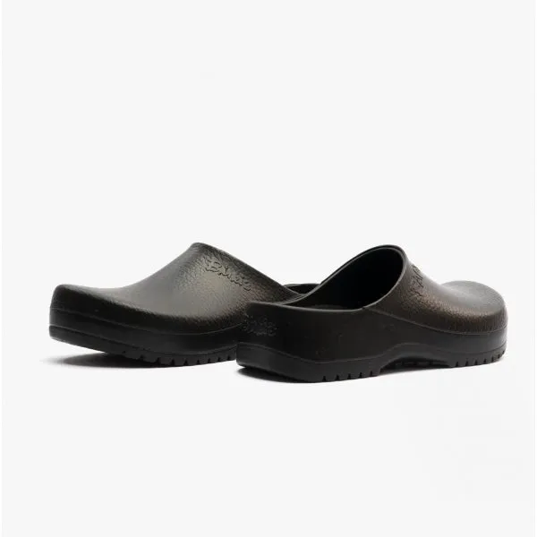 SUPER-BIRKI 68011 (Reg) Unisex Occupational Clogs Black