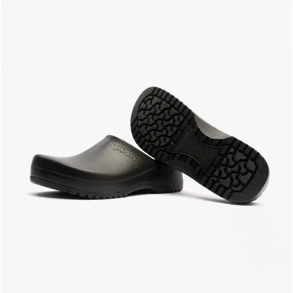 SUPER-BIRKI 68011 (Reg) Unisex Occupational Clogs Black