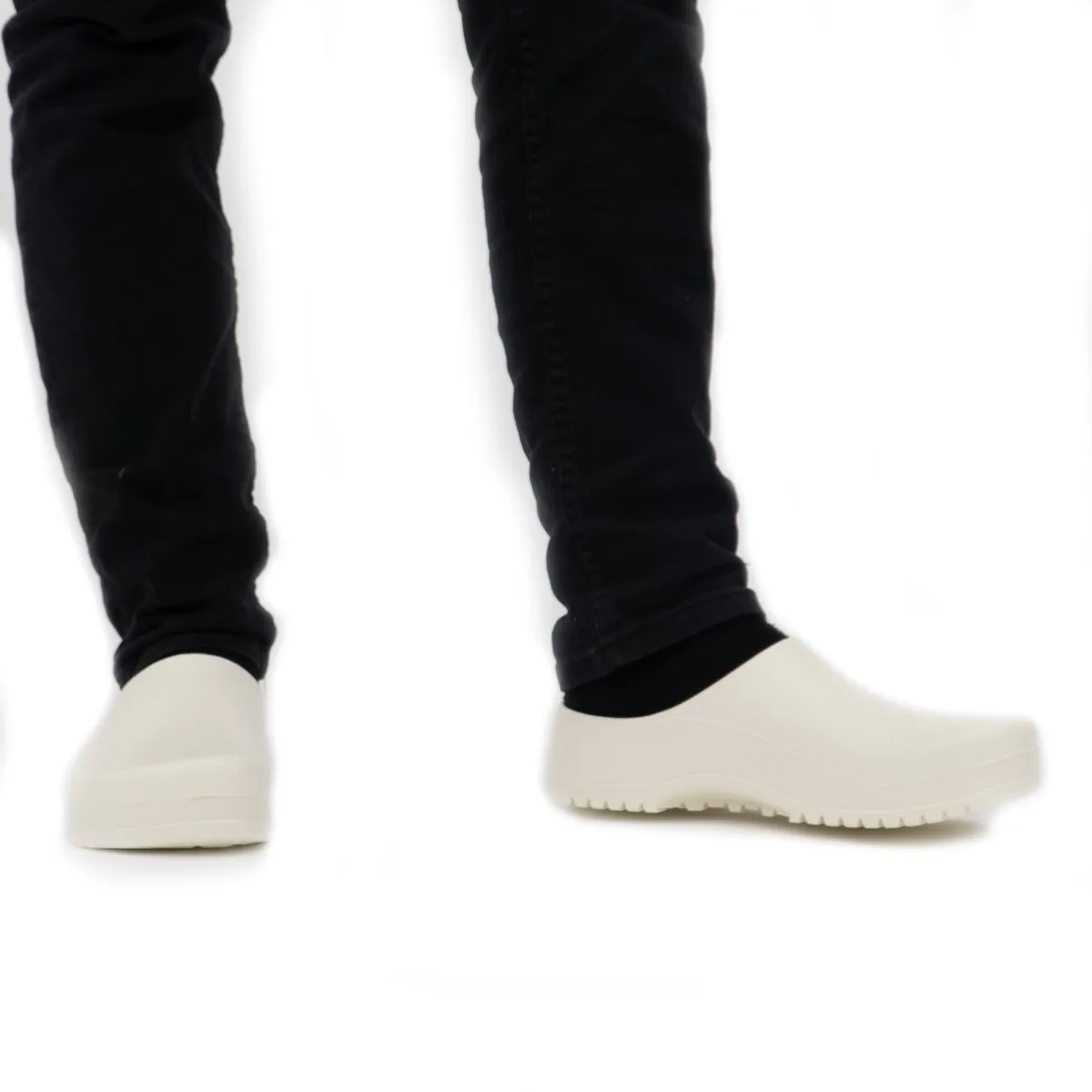 SUPER-BIRKI 68021 (Reg) Unisex Occupational Clogs White