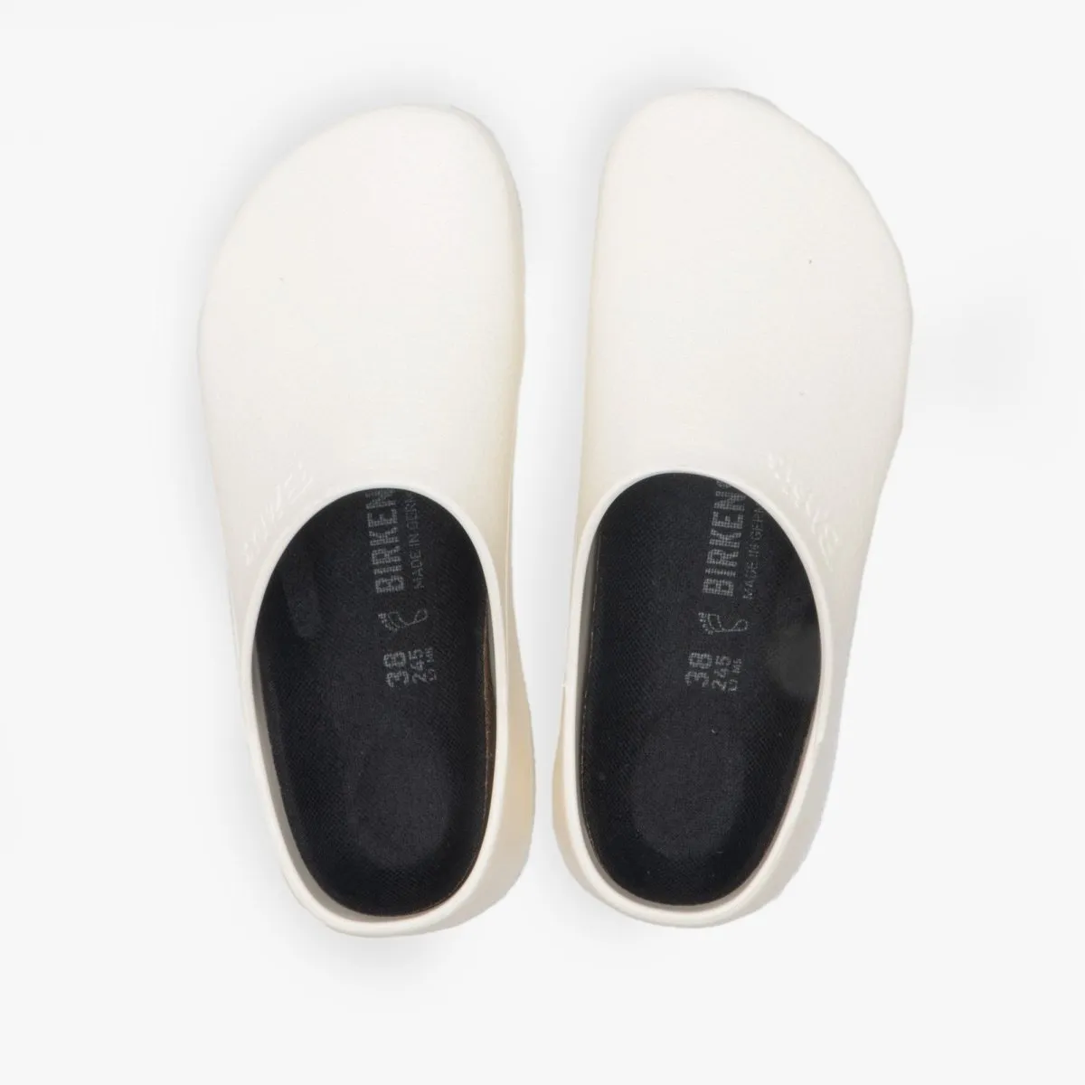 SUPER-BIRKI 68021 (Reg) Unisex Occupational Clogs White