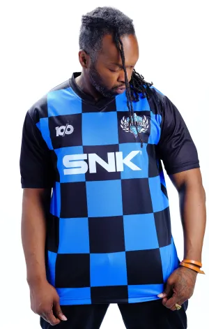 THE KING OF FIGHTERS - 'South Town FC 2024 Season Home' Jersey - Blue/Black