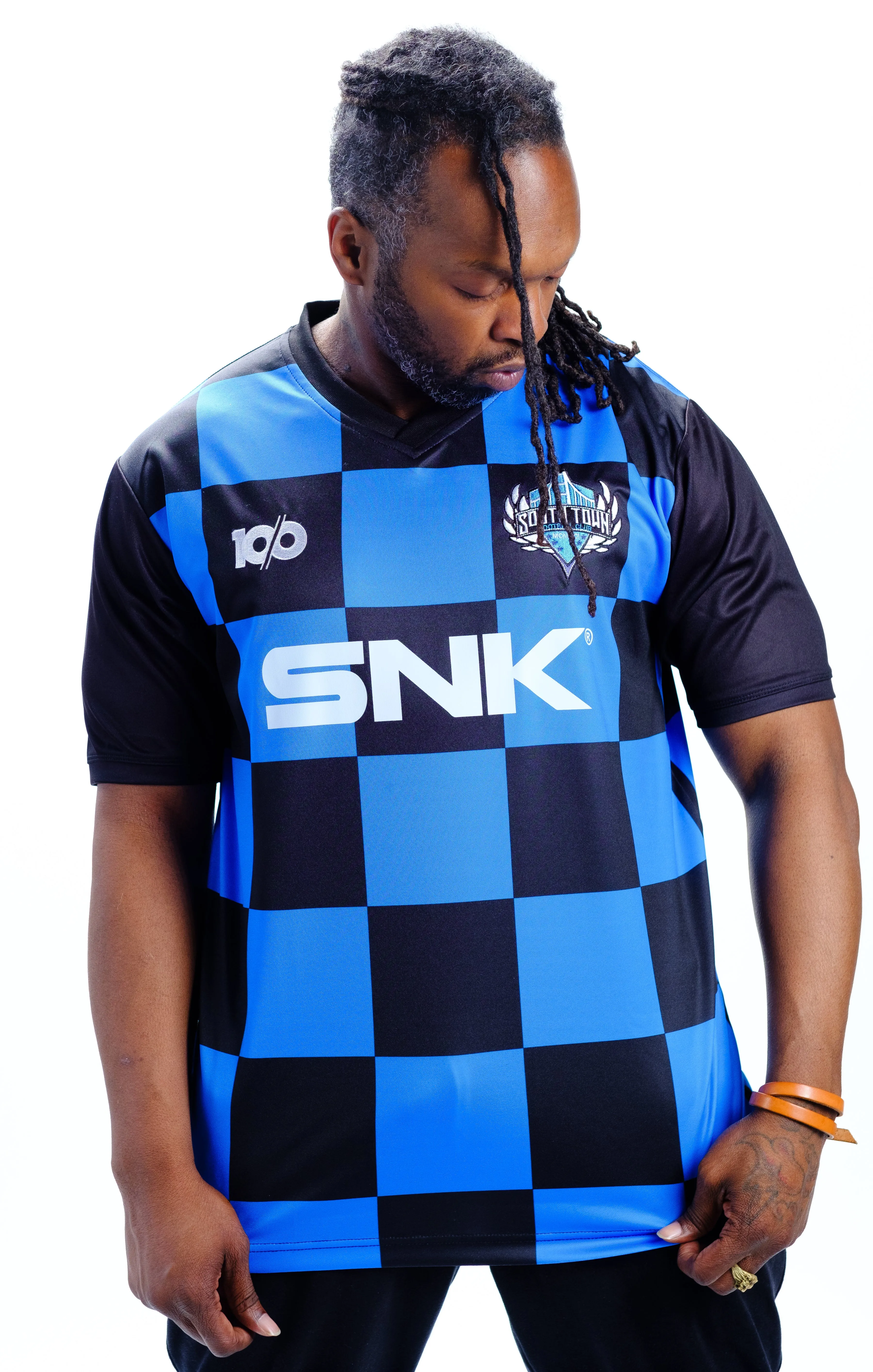 THE KING OF FIGHTERS - 'South Town FC 2024 Season Home' Jersey - Blue/Black