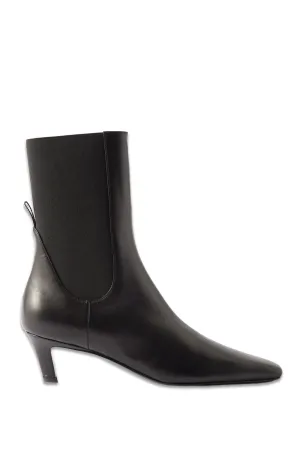 The Mid Heel 60 Leather Ankle Boots