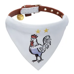 Tiny dog collar - " France World Cup"