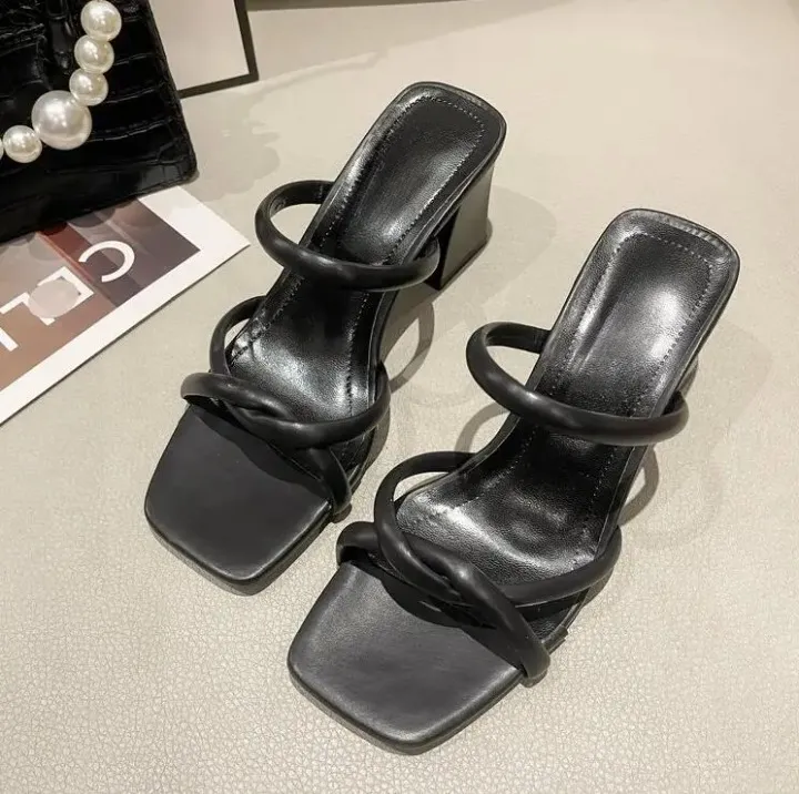 Trina Square Toe Heels