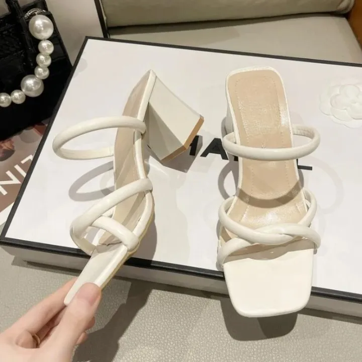 Trina Square Toe Heels
