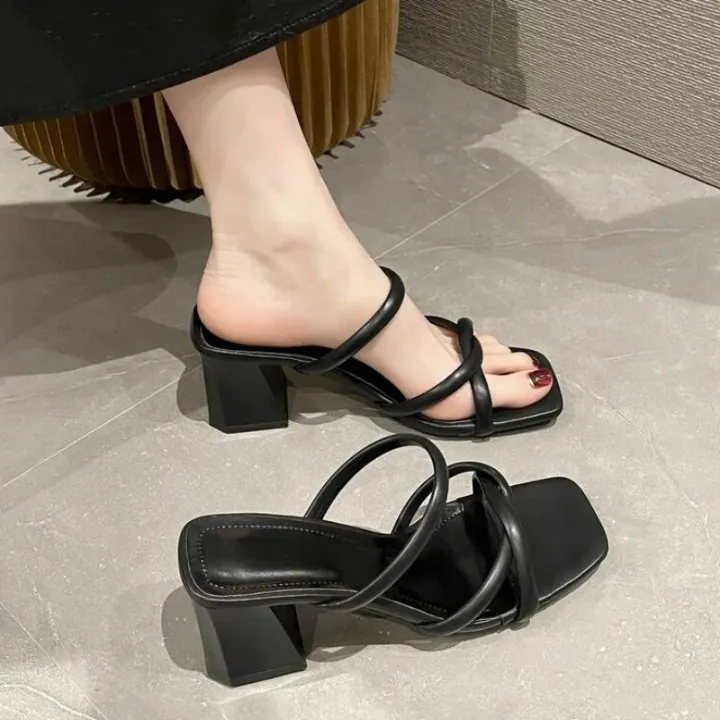 Trina Square Toe Heels