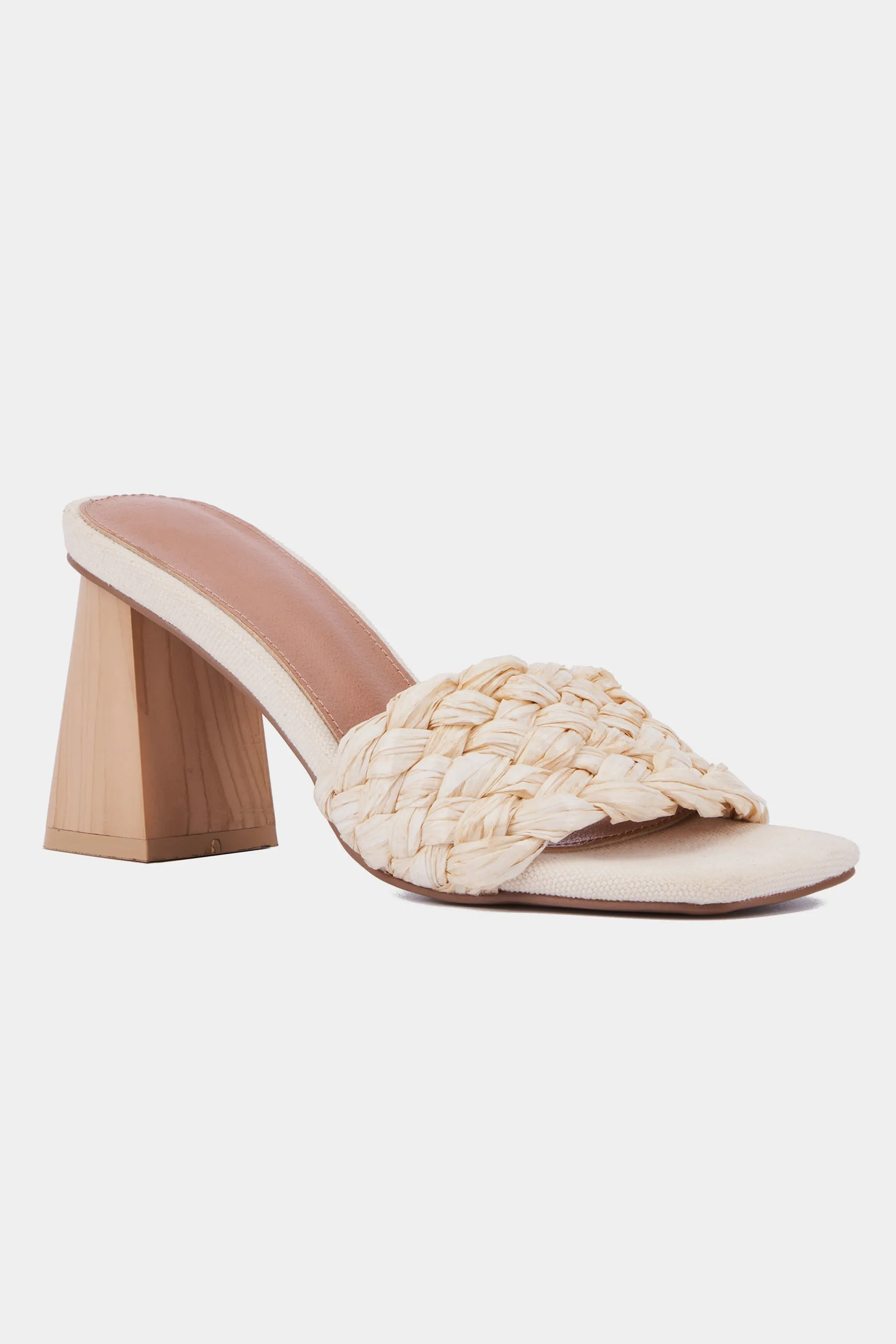 Trinity Single Woven Band Heel