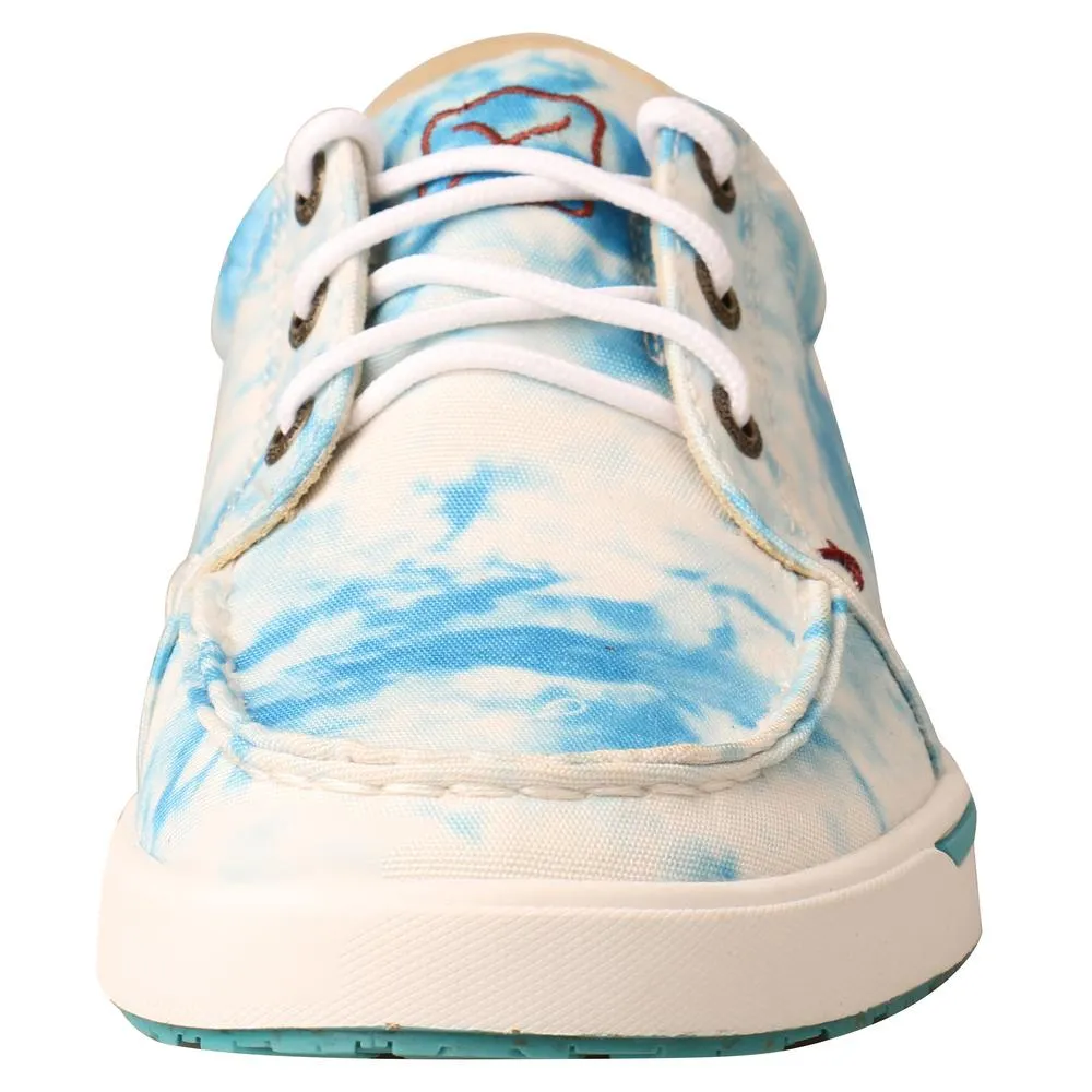 'Twisted X' Women's Kicks Sneaker - Blue Tie-Dye