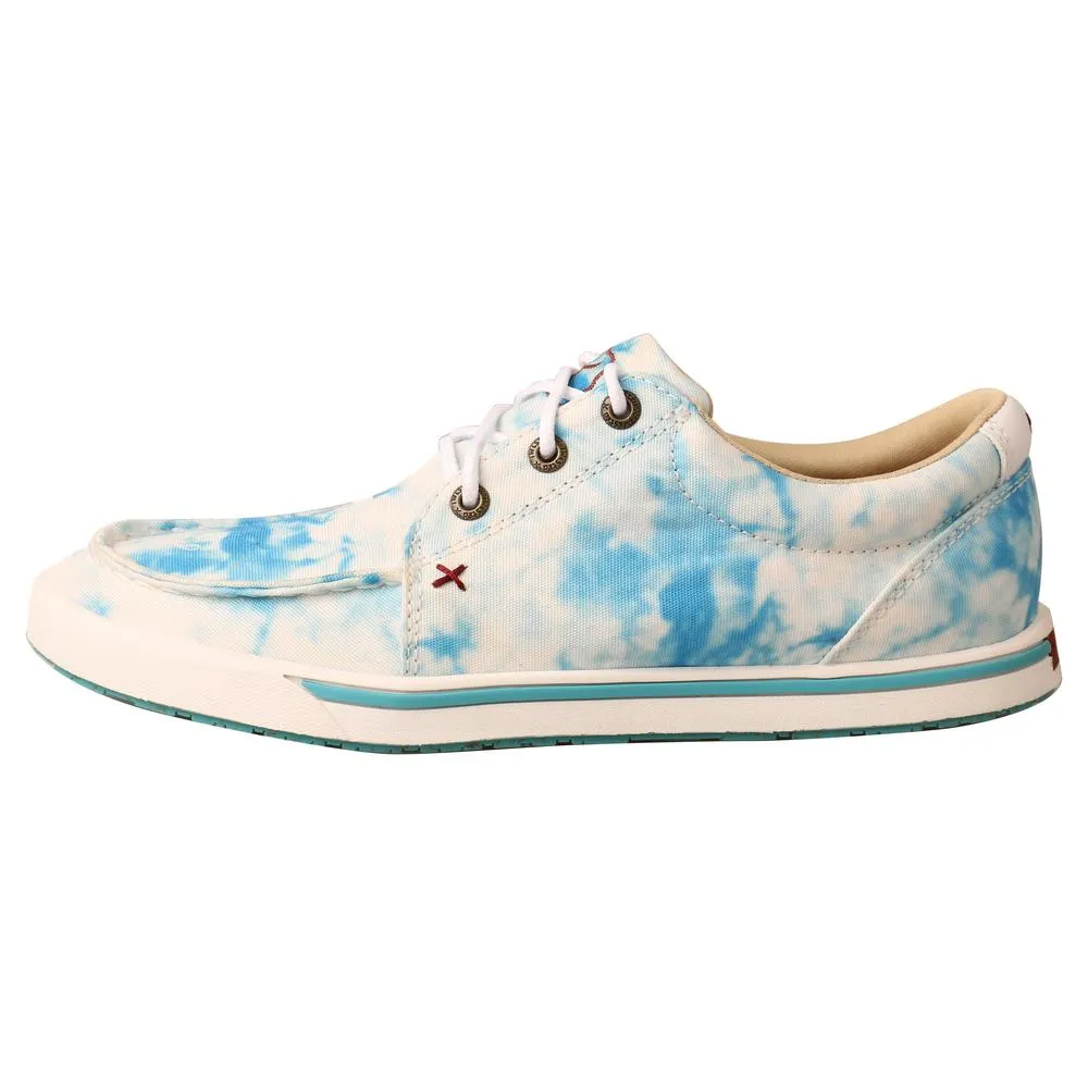 'Twisted X' Women's Kicks Sneaker - Blue Tie-Dye