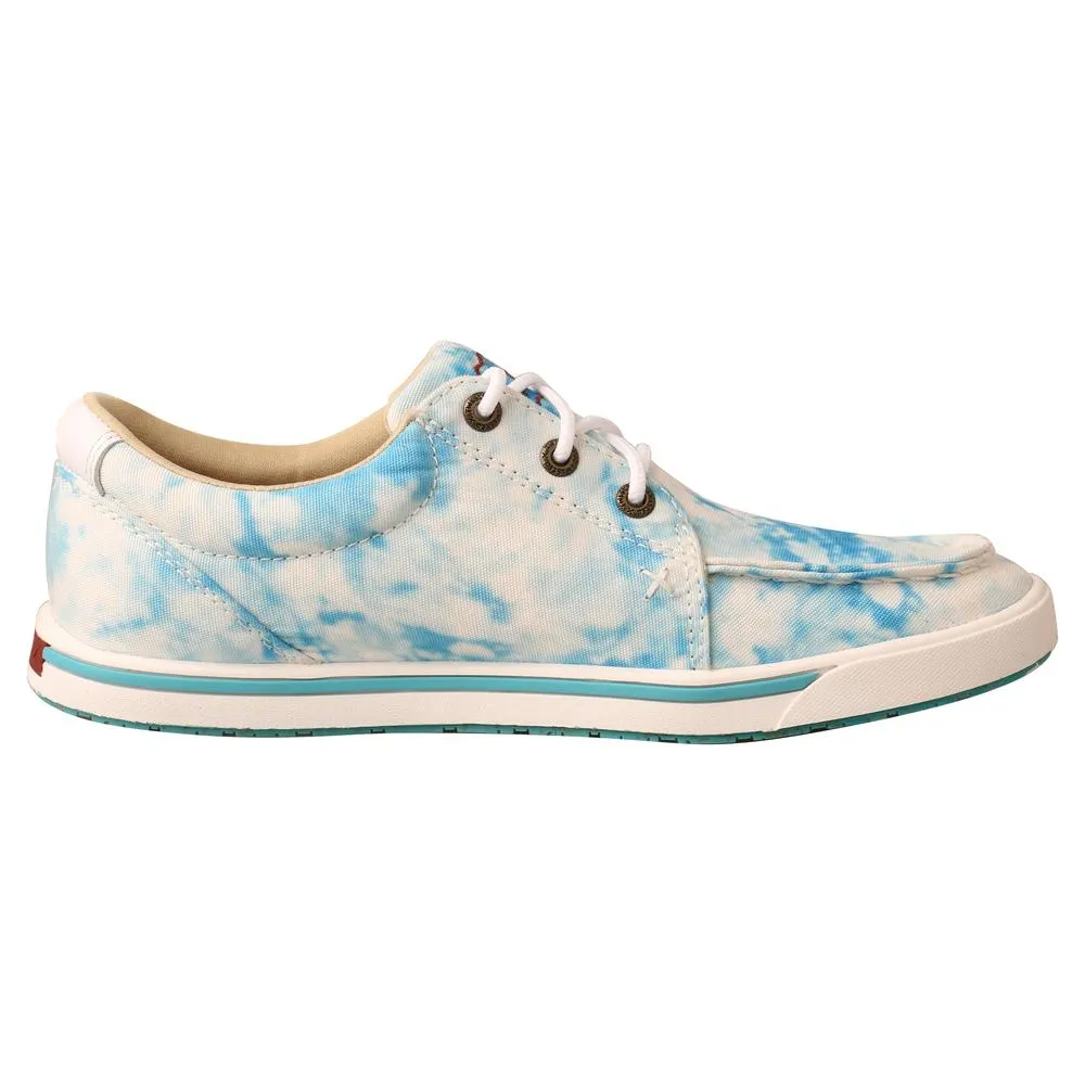 'Twisted X' Women's Kicks Sneaker - Blue Tie-Dye