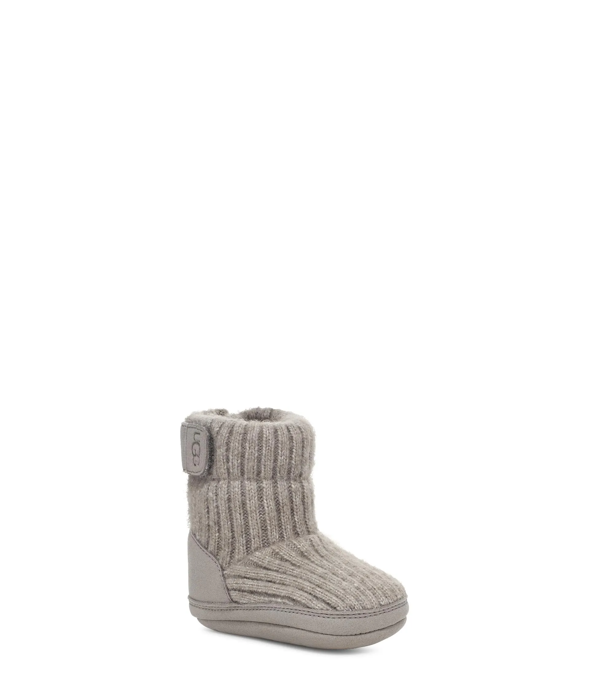 UGG Unisex-Baby Skylar Slipper, Grey  Infant