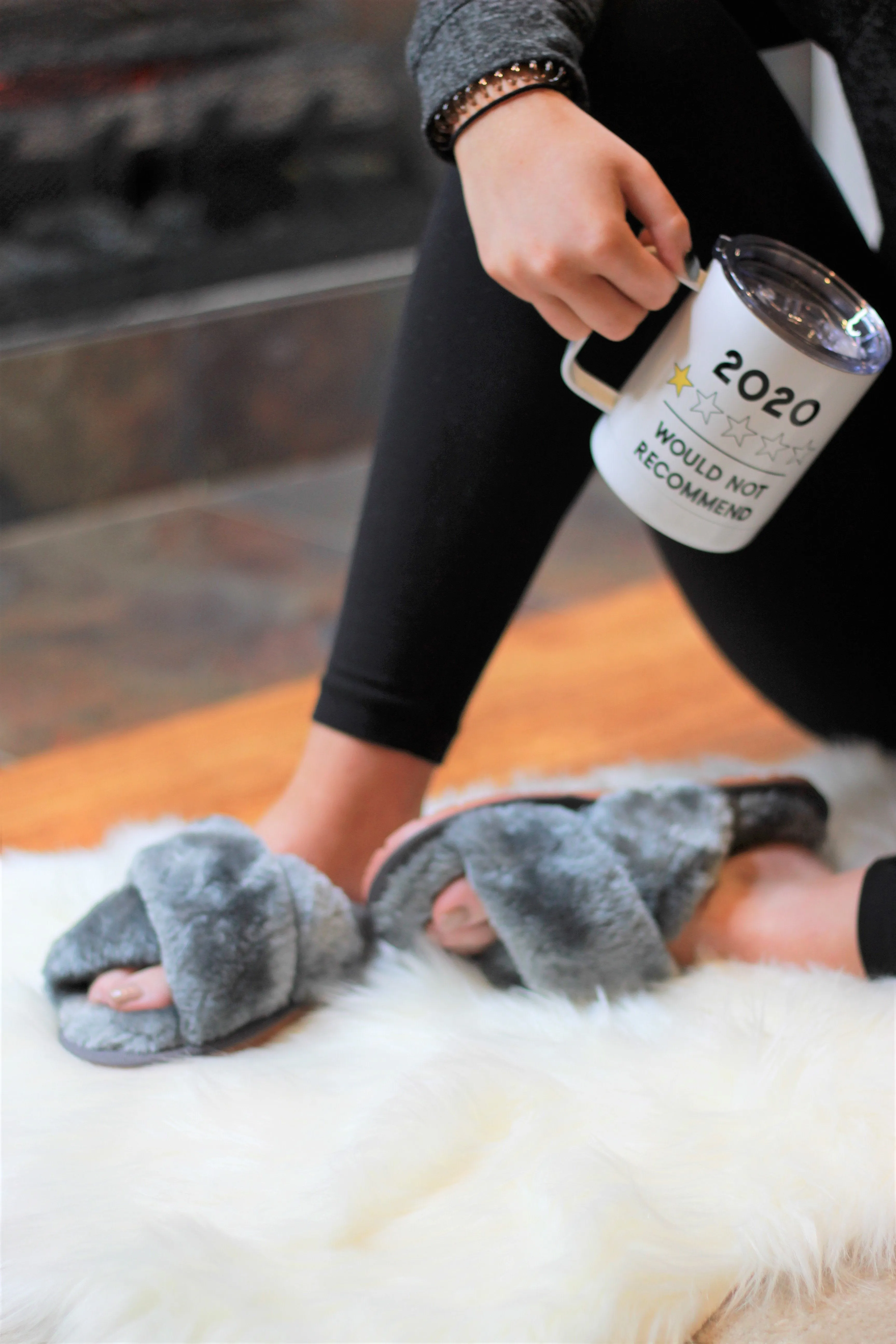 Ultra Fuzzy Solid Color House Shoes