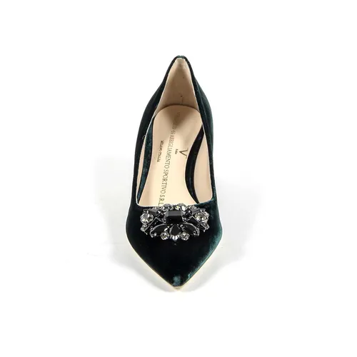 V 1969 Italia Womens Pump 3109244 VELLUTO VERDE
