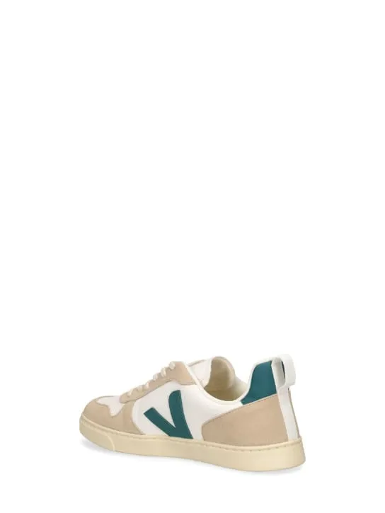 Veja   V-10 suede strap sneakers 