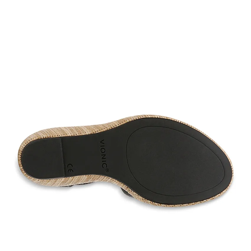 Venus Marina Women's Heel/Wedge Sandals - Black