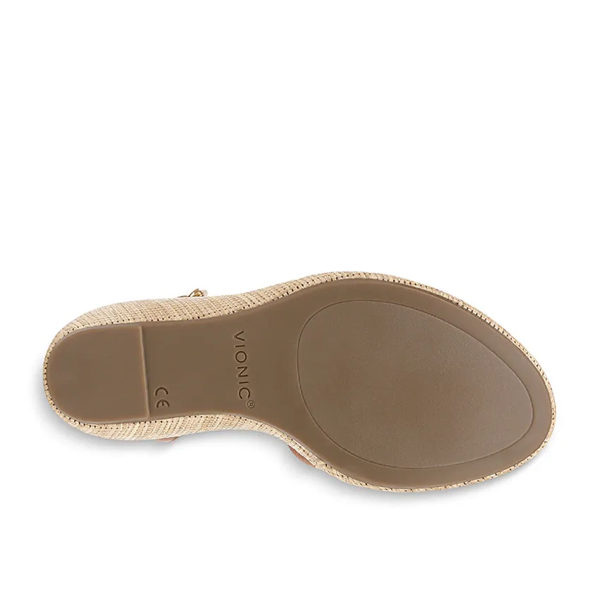 Venus Marina Women's Heel/Wedge Sandals - Camel