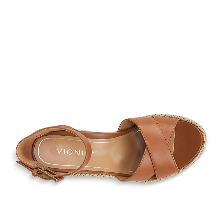Venus Marina Women's Heel/Wedge Sandals - Camel