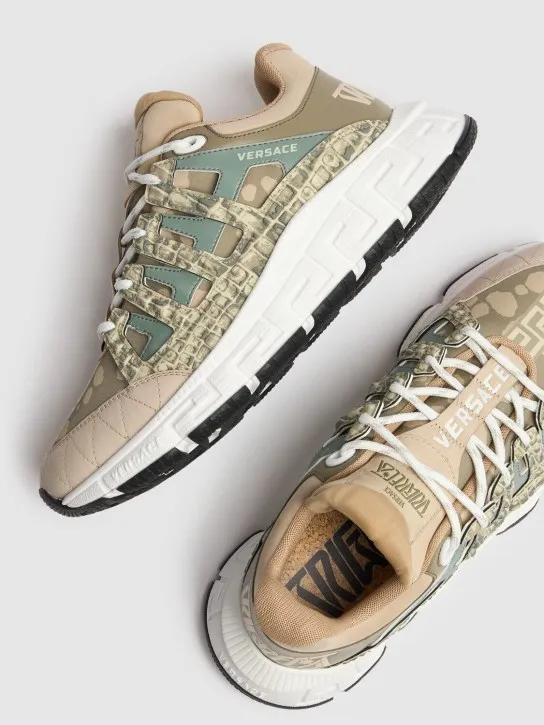 Versace   Trigreca low top sneakers 
