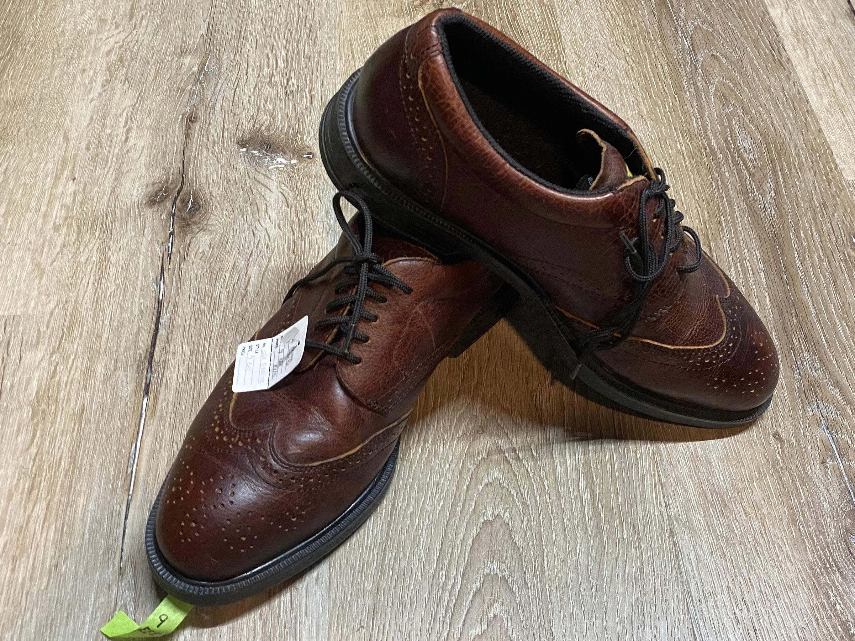 Vintage JB Goodhue Brogue Wingtip Shoes