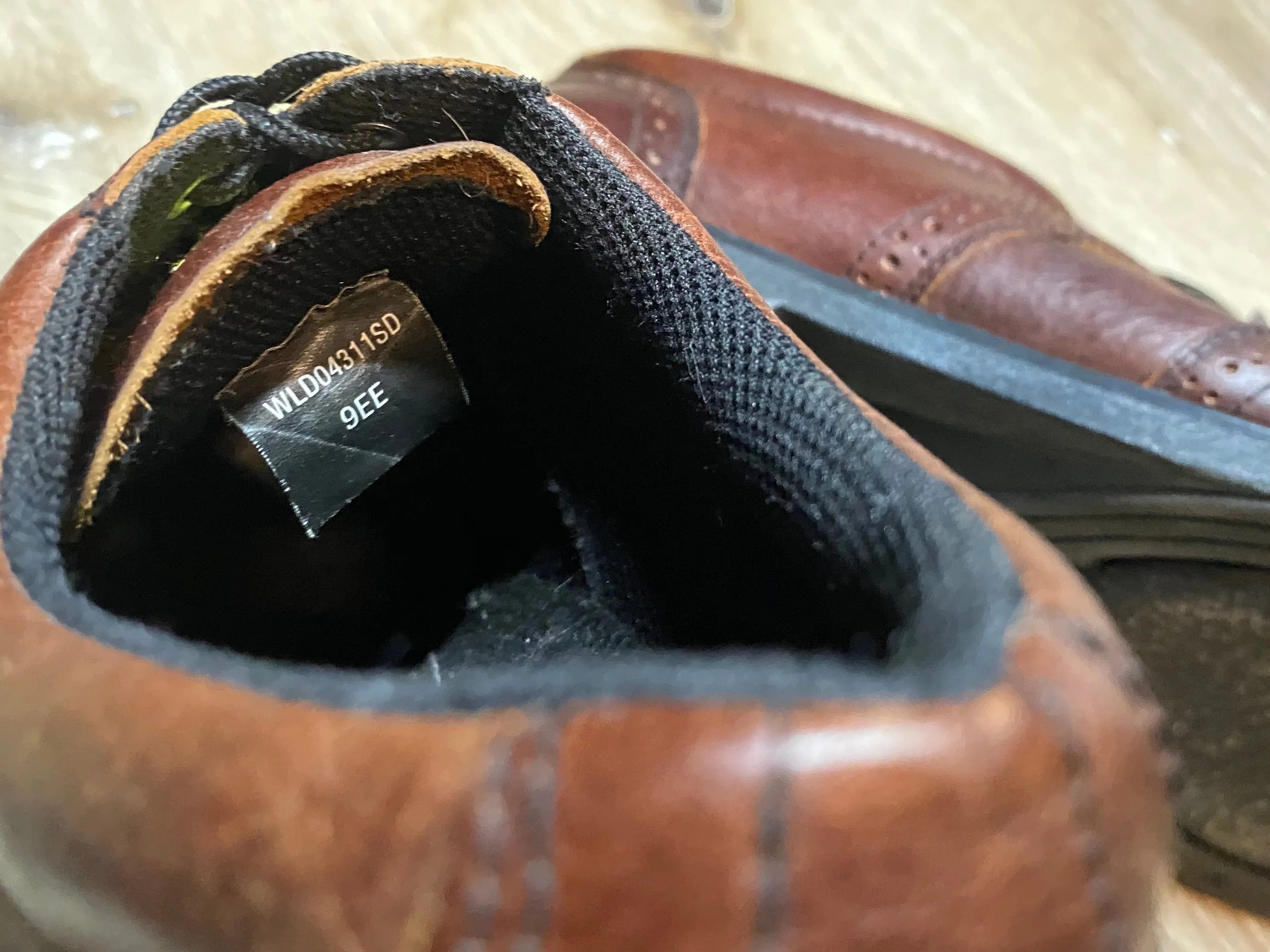Vintage JB Goodhue Brogue Wingtip Shoes