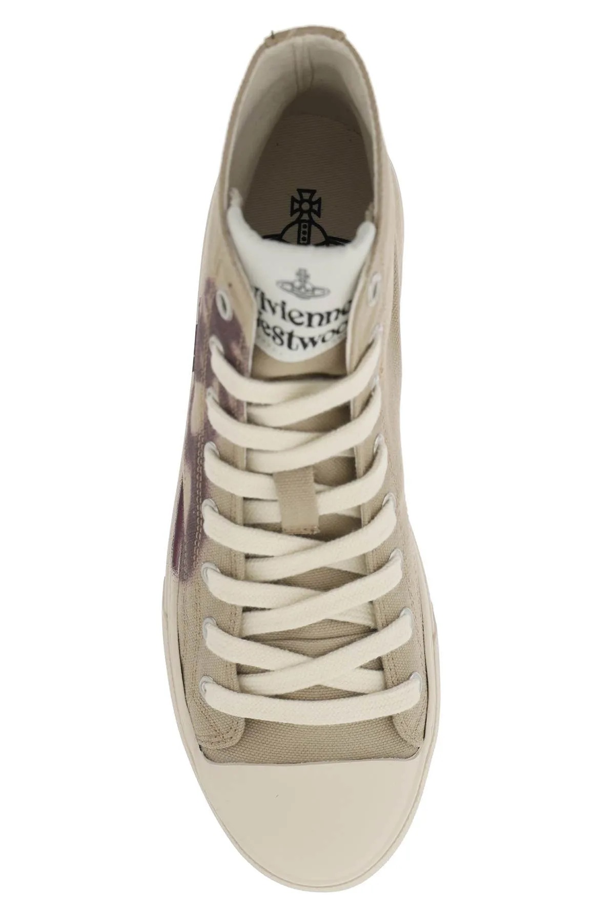 VIVIENNE WESTWOOD plimsoll high top sneakers