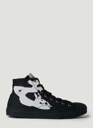Vivienne Westwood Plimsoll High Top Sneakers