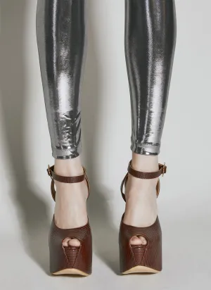 Vivienne Westwood Vargas Elevated Platform Peep Toe Heels