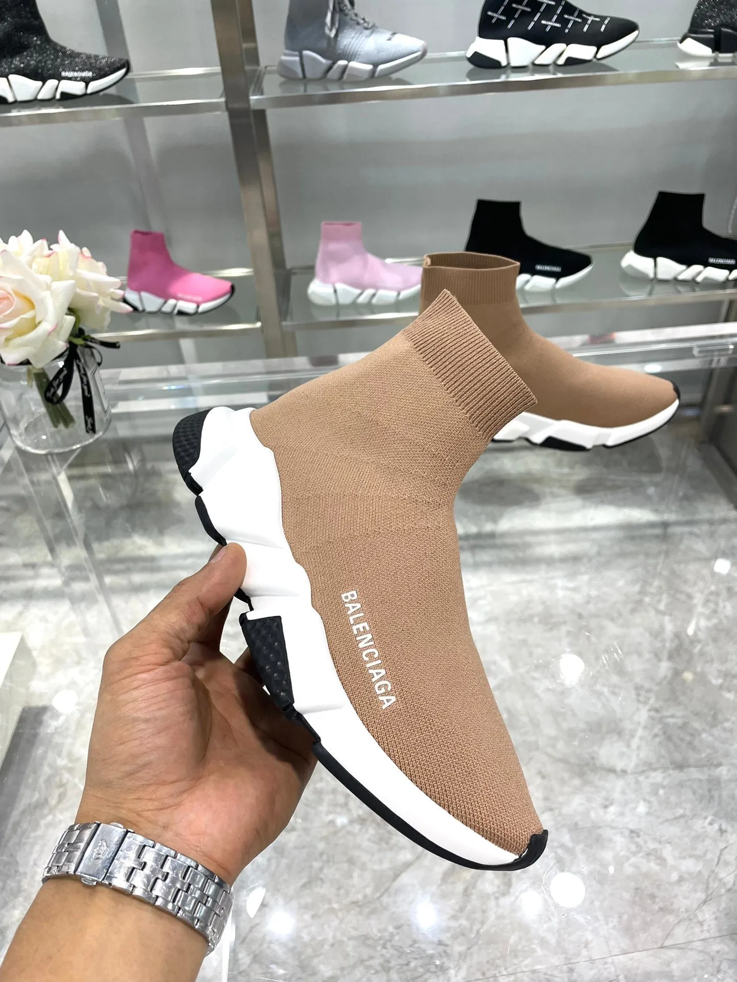 VO - Bla Speed Stretch Knit High Top