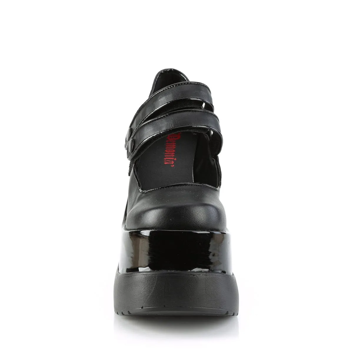 VOID-37 Black Vegan Leather-Patent