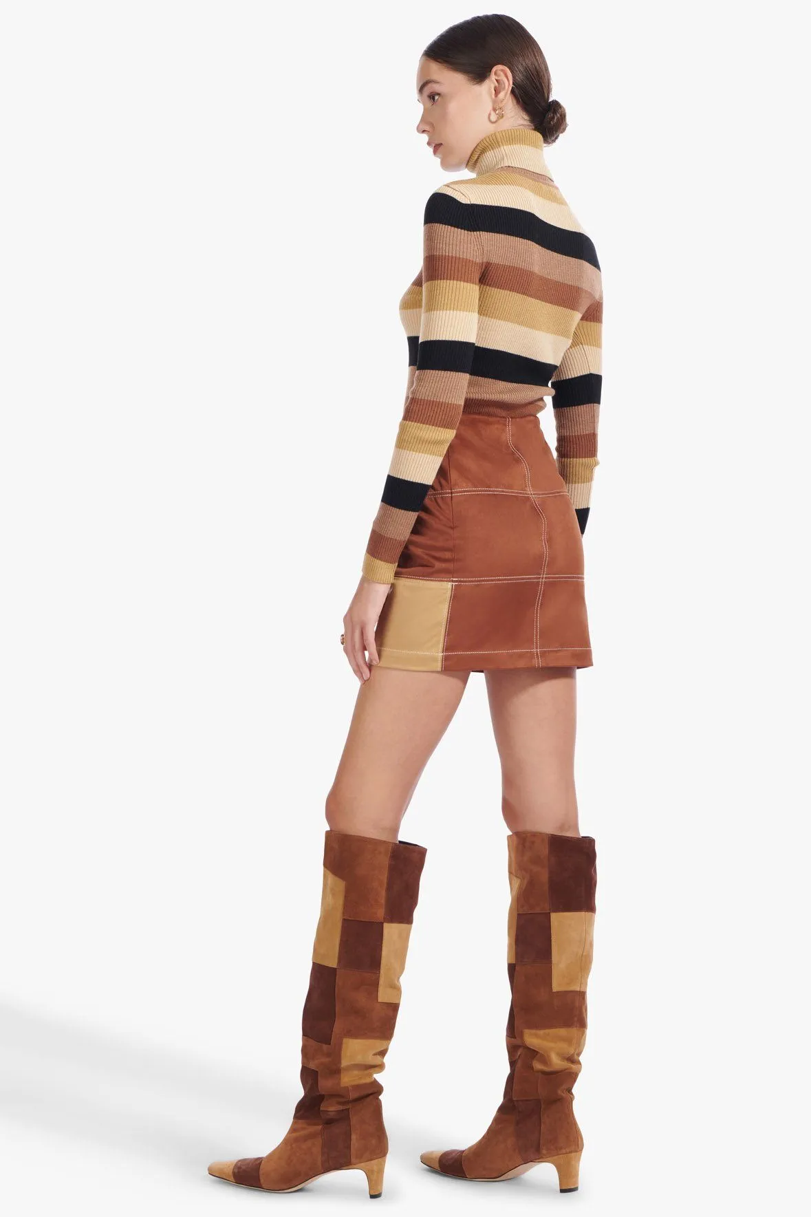 WALLY BOOT | TAN PATCHWORK