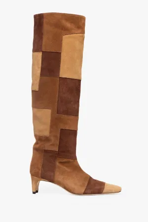 WALLY BOOT | TAN PATCHWORK