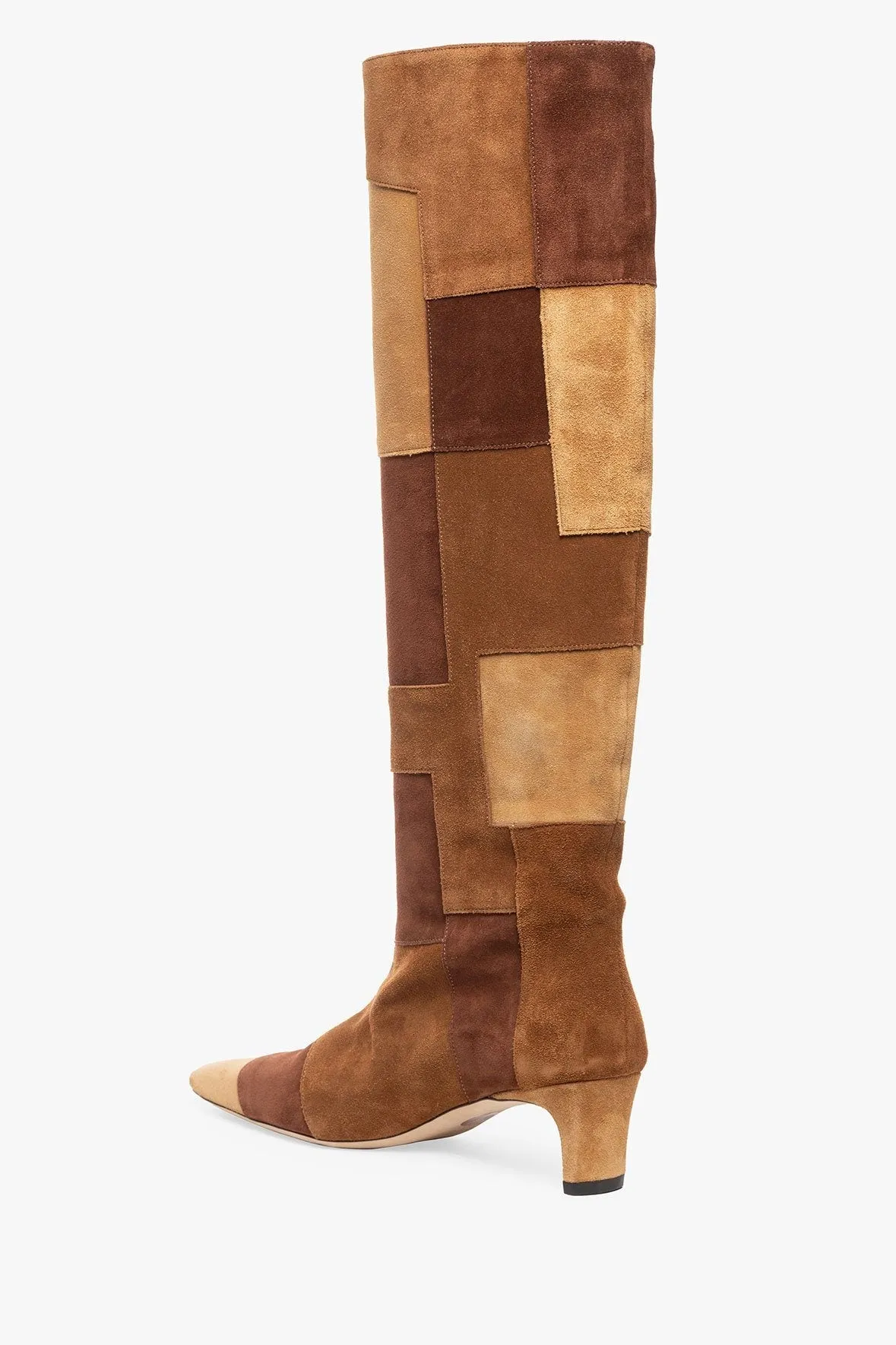 WALLY BOOT | TAN PATCHWORK