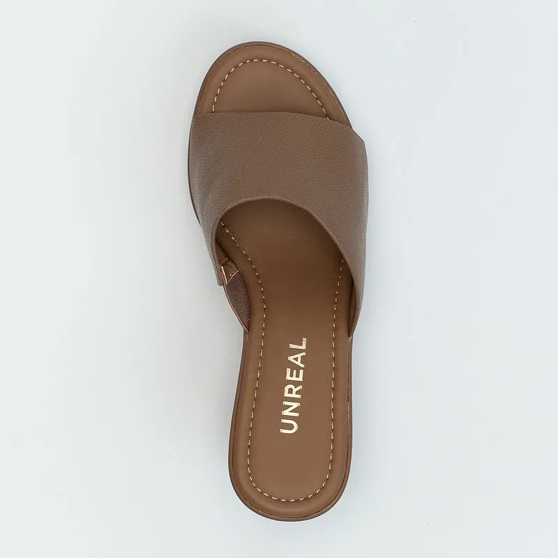 Wedge Slip On Sandal  _ 159866