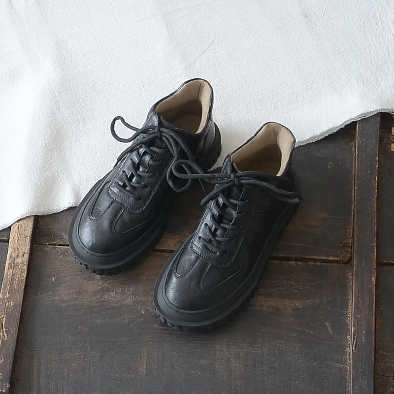 Women Retro Patchwork Casual Flat Ankle Boots