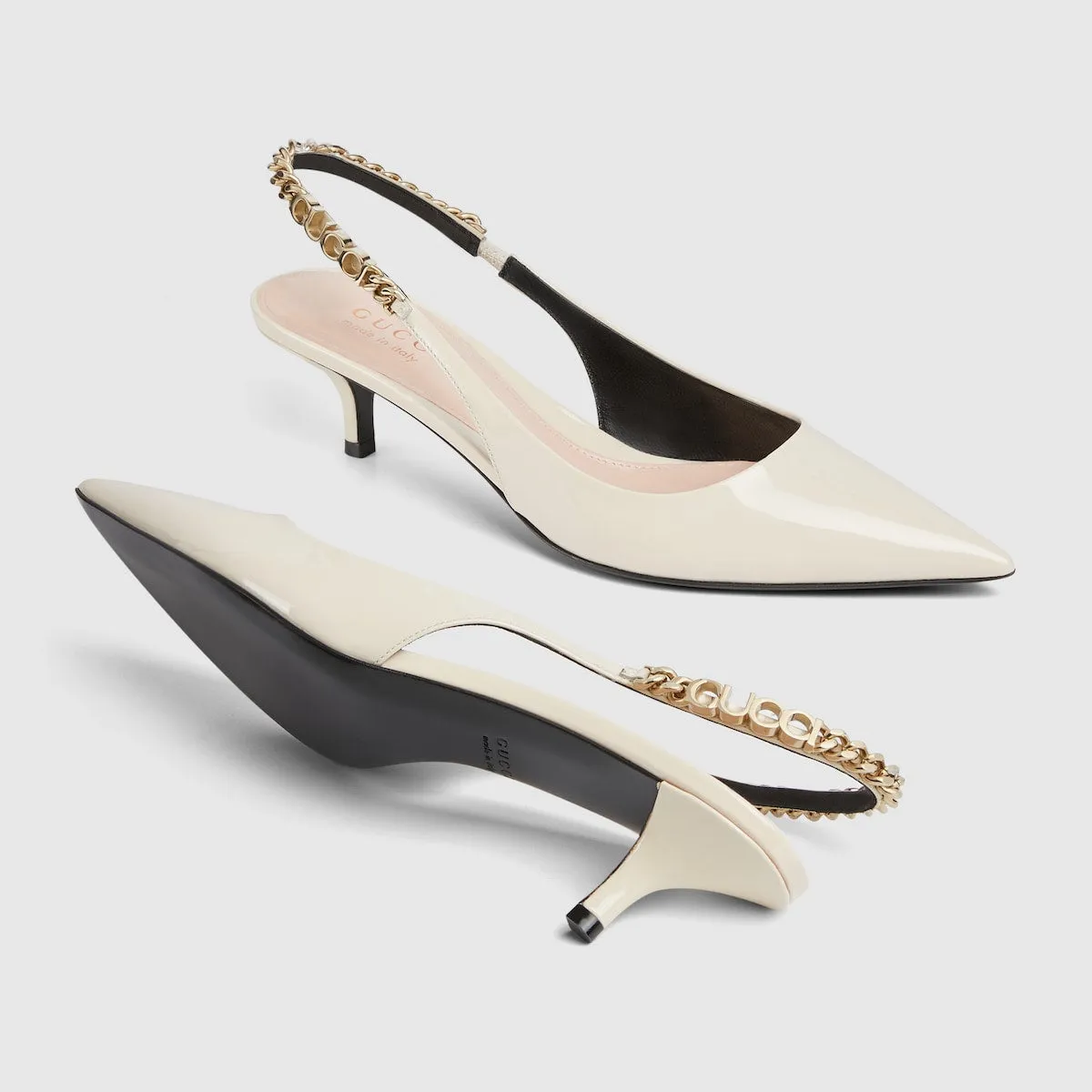 Women Signoria elastic slingback pump