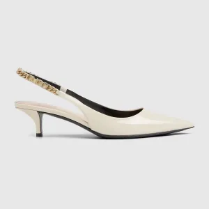 Women Signoria elastic slingback pump