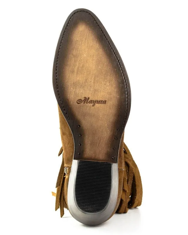 WOMEN'S BOOTS WITH FRINGES