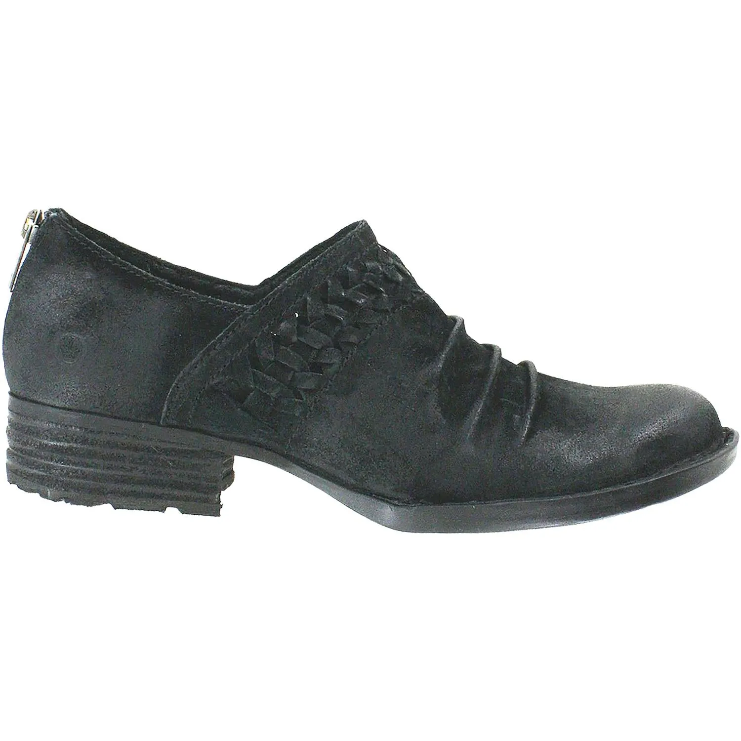 Women's Born Katharina Black Distressed Suede