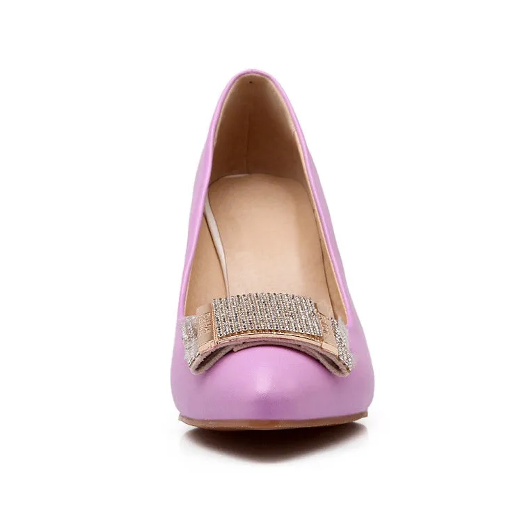 Women's Heels Rhinestone Platform Wedge Shoes