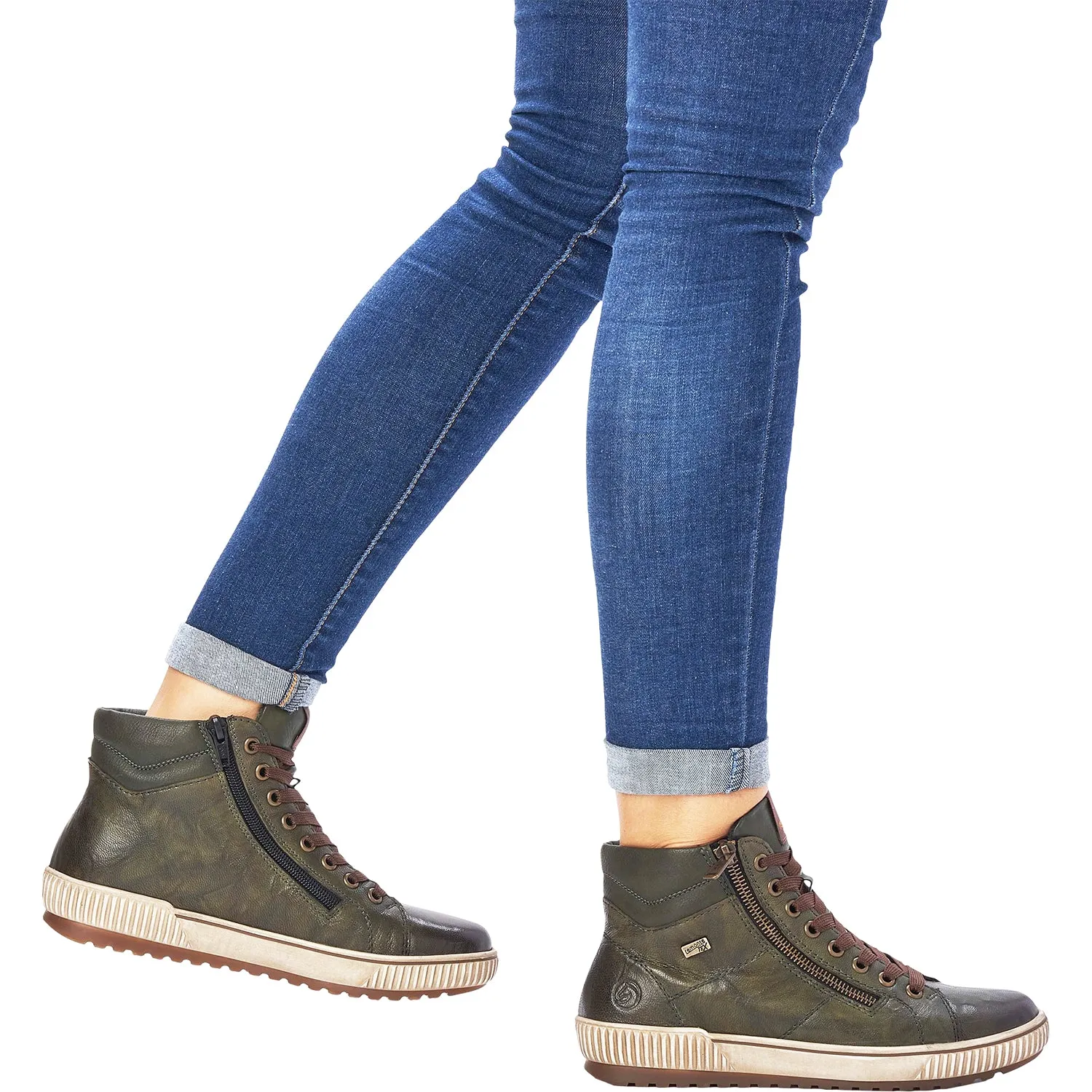 Women's Remonte D0772-52 Maditta 72 Efeu/Forest/Gjord Leather