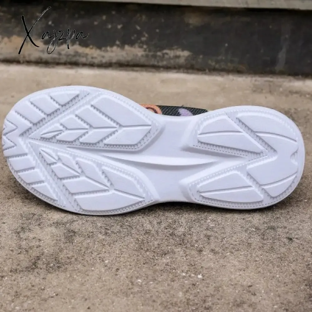 Xajzpa - Purple Casual Sportswear Daily Patchwork Printing Round Comfortable Out Door Shoes