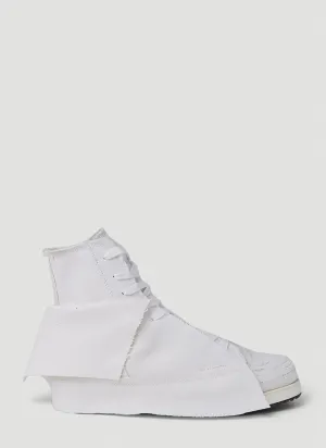 Yohji Yamamoto Layered High Top Sneakers